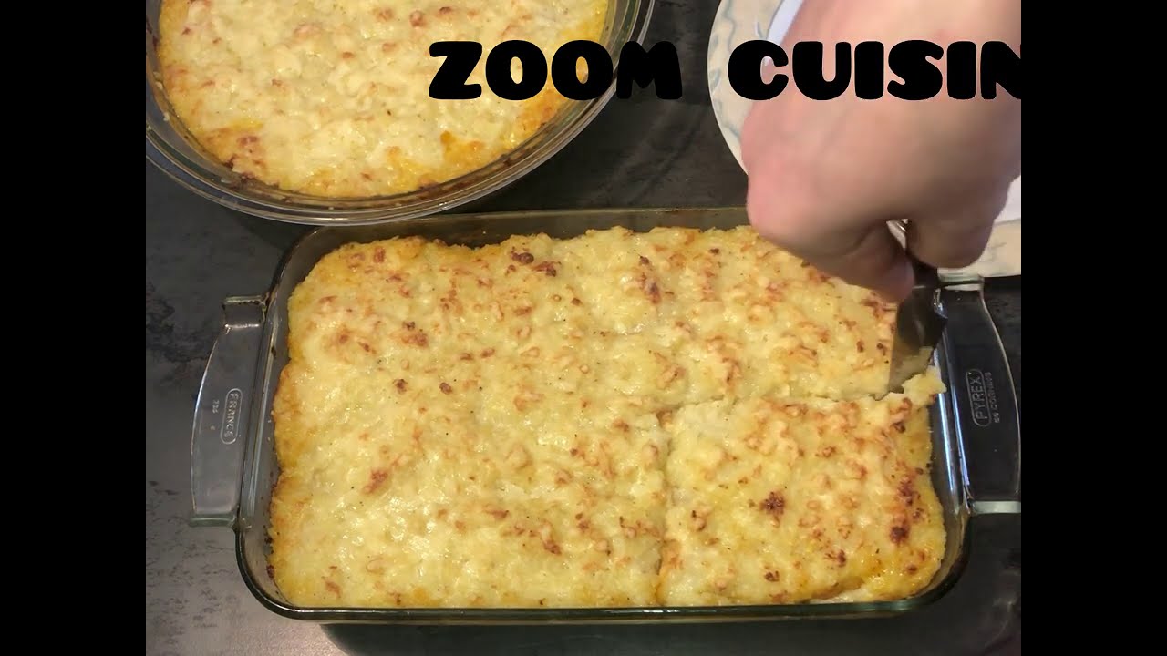 Gratin aux pommes de terres et à la viande hachée