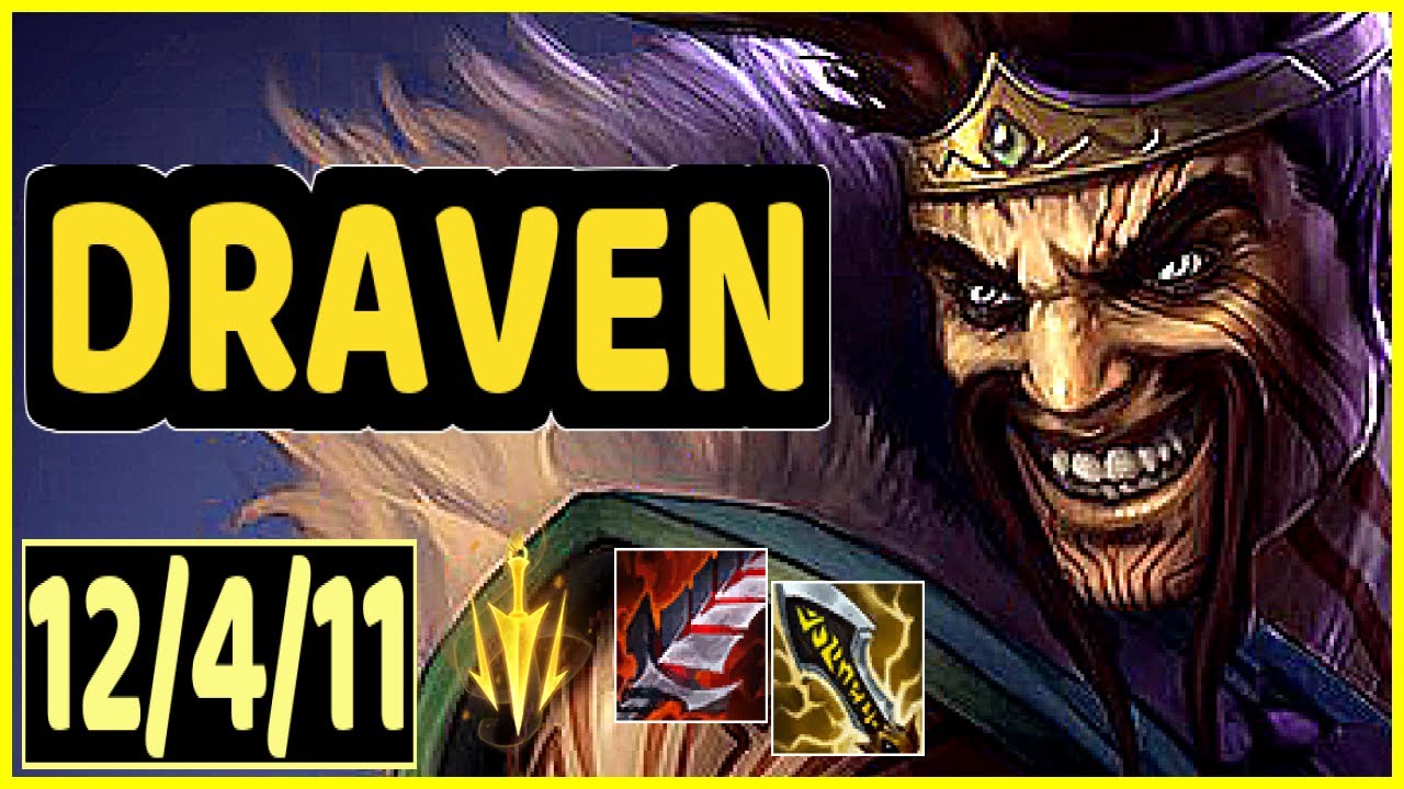 DRAVEN VS VARUS - 12/4/11 KDA ADC GAMEPLAY CHALLENGER I