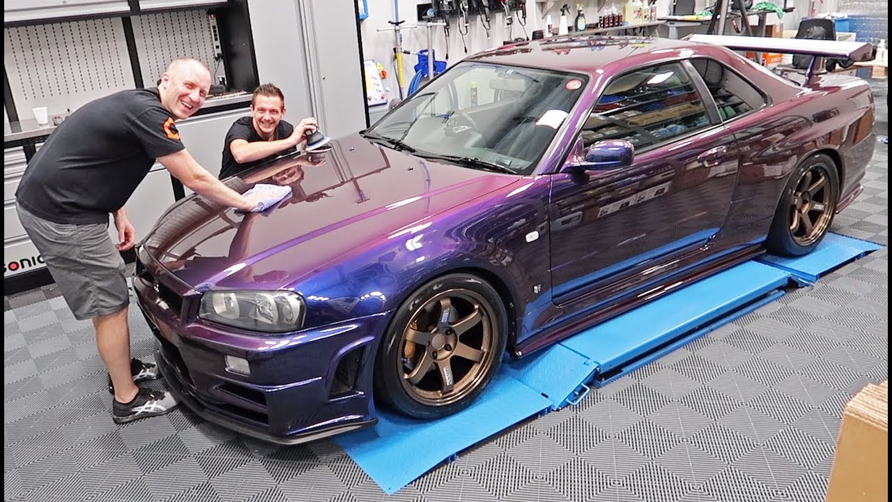 Detailing my R34 GTR - Midnight Purple 3  V-Spec
