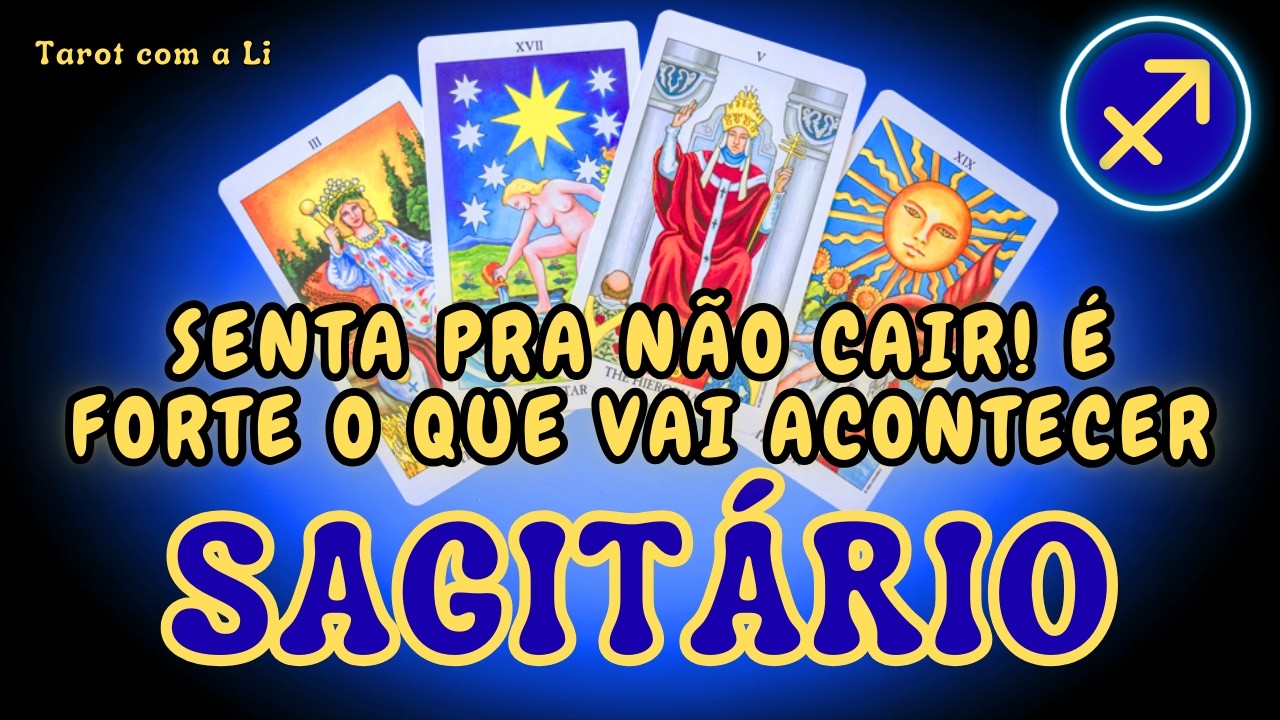 SAGITÁRIO♐ SEGURA O CORAÇÃO🔥 ESSA LEITURA VAI TE ABALAR HOJE