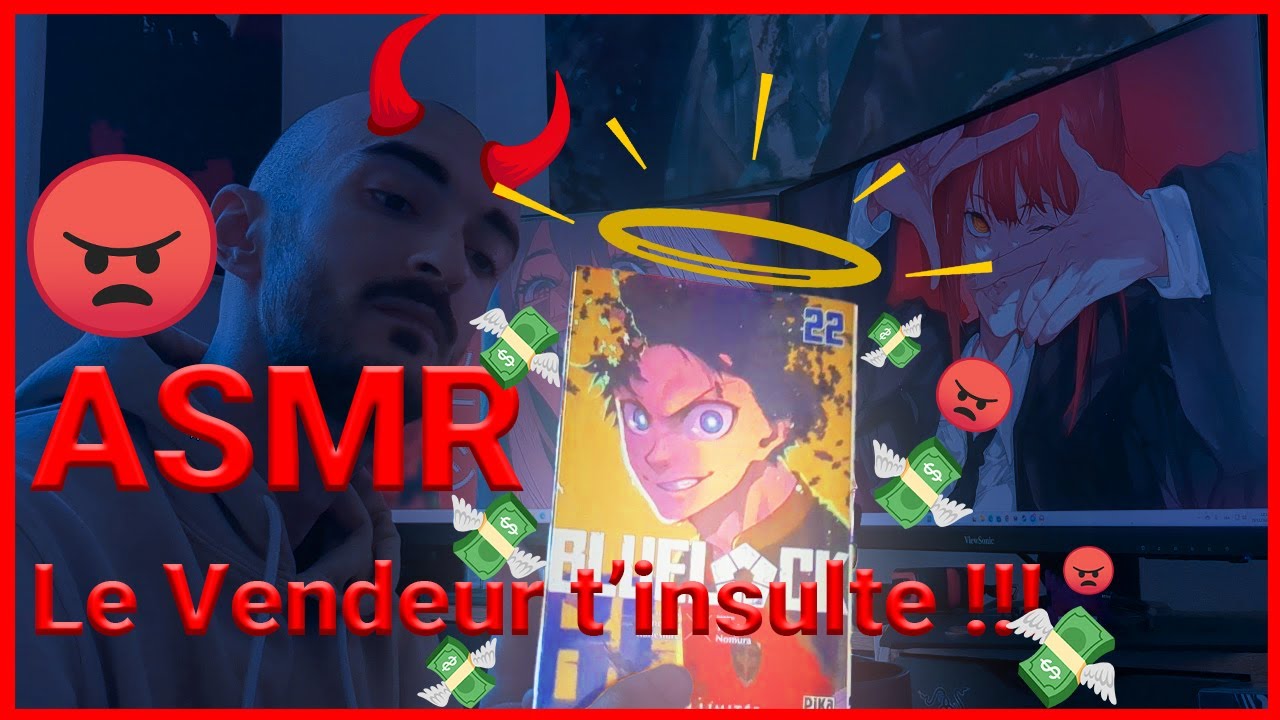 [ASMR RP] LE VENDEUR T'INSULTE !!! 😱😱😡😡