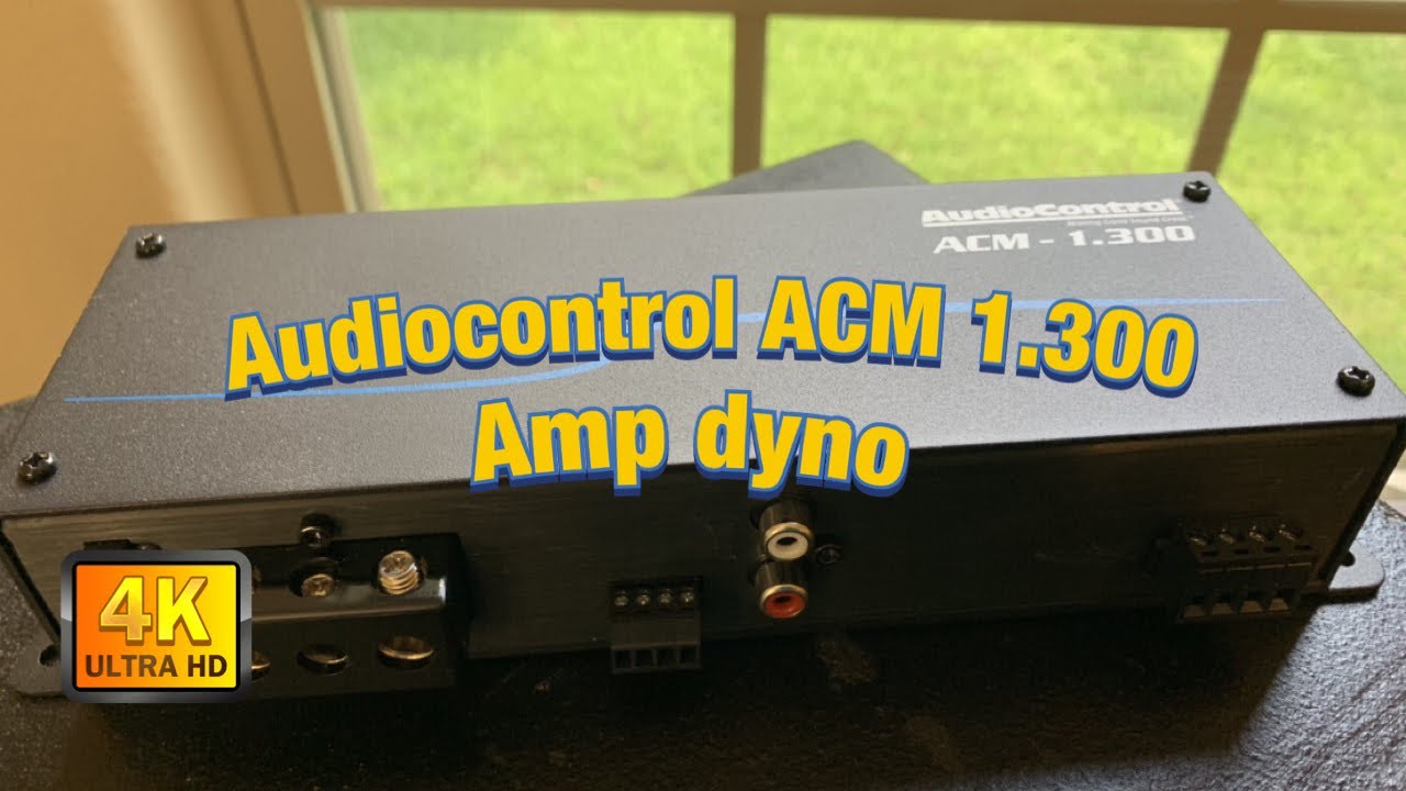 Audiocontrol ACM 1.300 Review/Amp Dyno [4K]