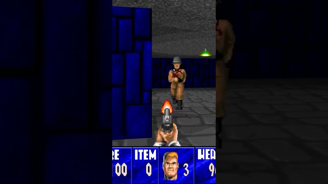 WOLF3D [Best mod] #wolfenstein #wolf3d  #mods #gameplay #vanilla #gaming #retrogaming ￼#doom
