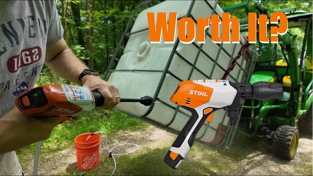 This Guy Said The Product Is Sh💩t, So I Bought It. Stihl RCA 20 Mini Pressure Washer