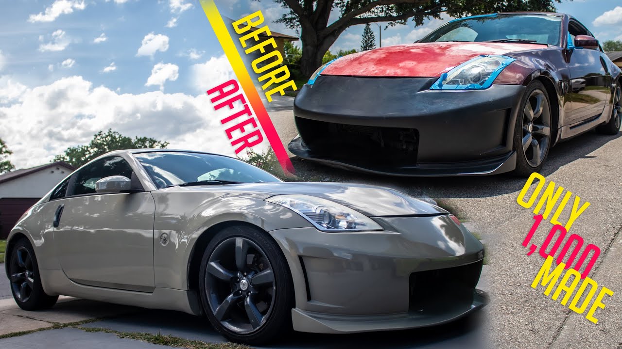 Nissan 350Z перекрасили в редкий цвет!