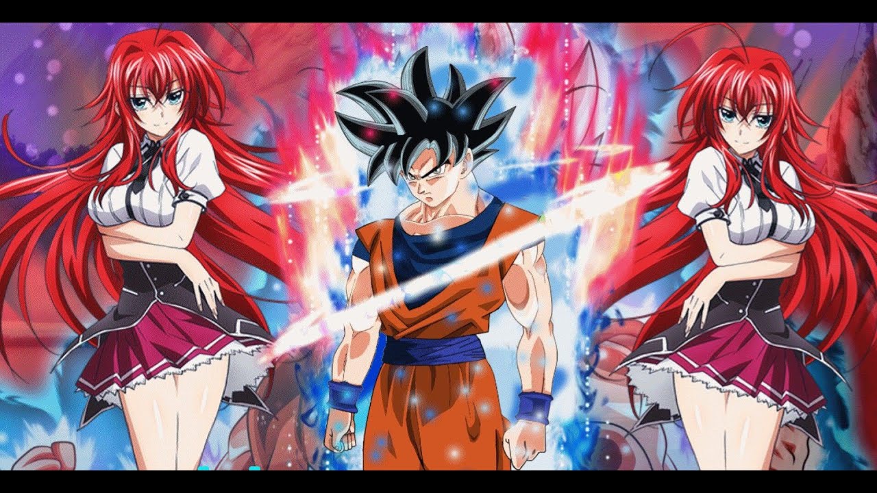 Goku en High School DxD, La Pelicula Parte 1, leer descripcion.
