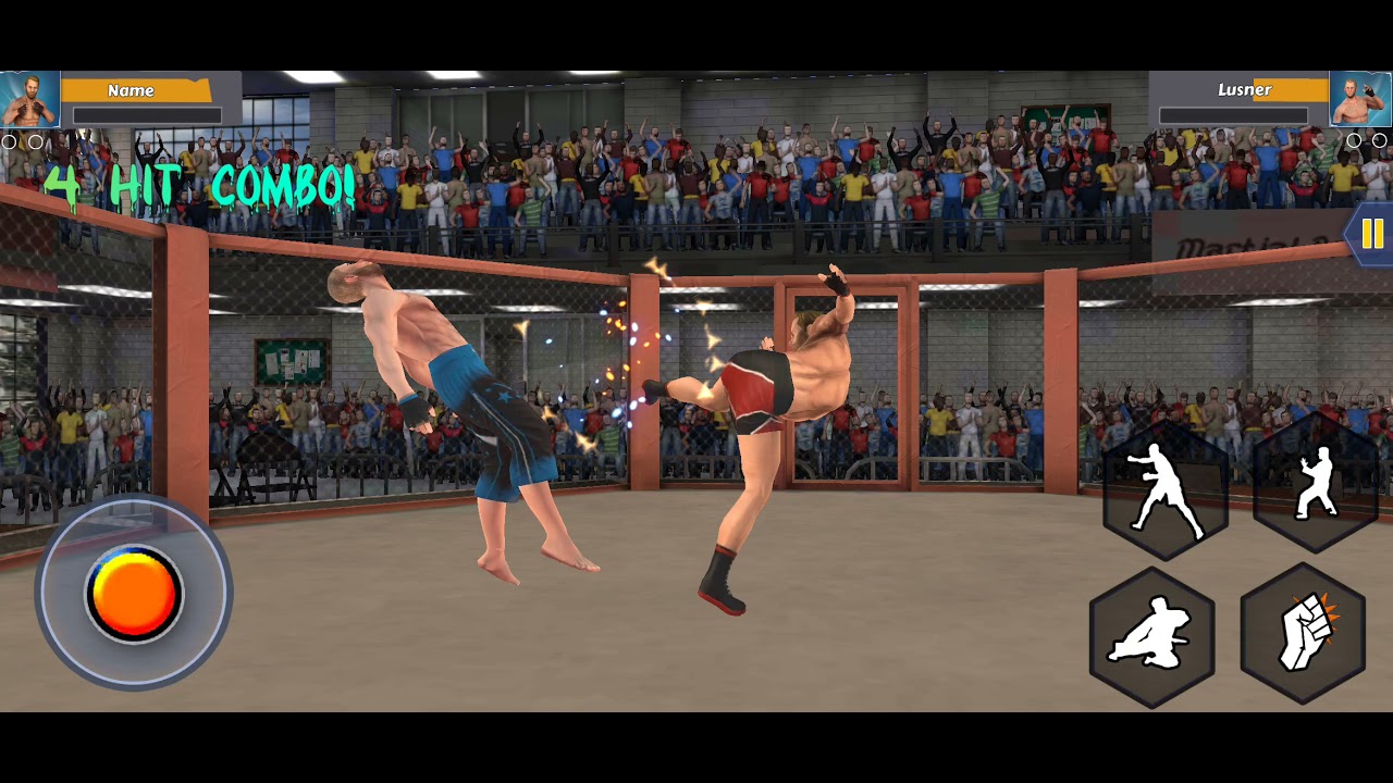 Martial Arts Karate Fighting Games: Cage Battle