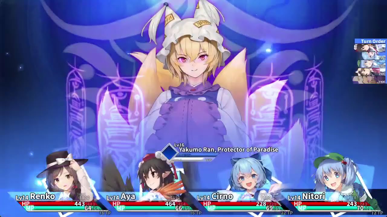 Labyrinth of Touhou Tri Demo - Ran
