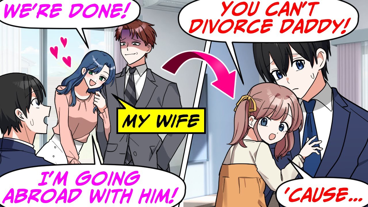 My Wife Wants a Divorce Since She Fell for a Guy Going Overseas! But Our Kid...[RomCom Manga Dub]