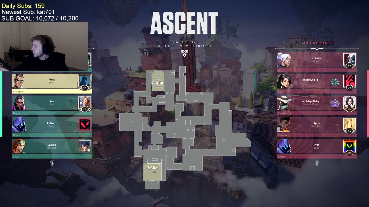 (2021/11/22) Punz VOD | Valorant night | !merch