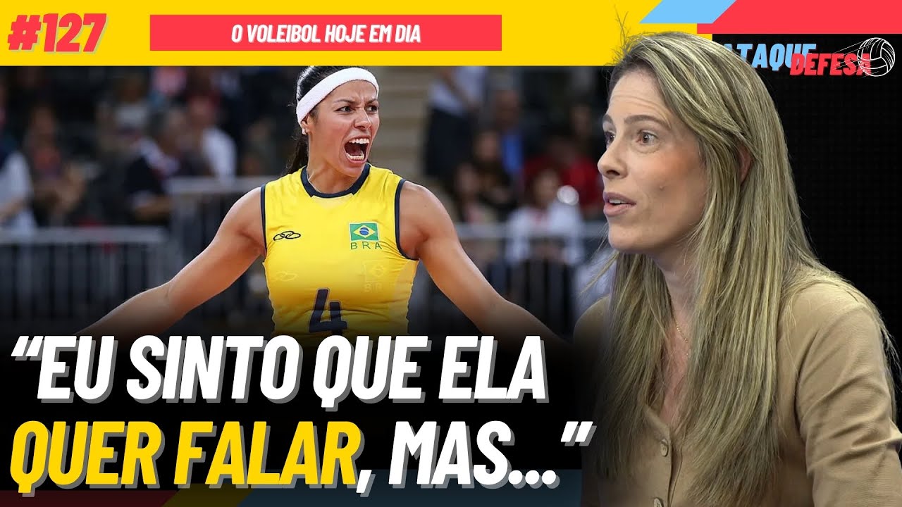 O VÔLEI HOJE EM DIA E OS COMENTÁRIOS DA PAULA PEQUENO | ATAQUE DEFESA 
