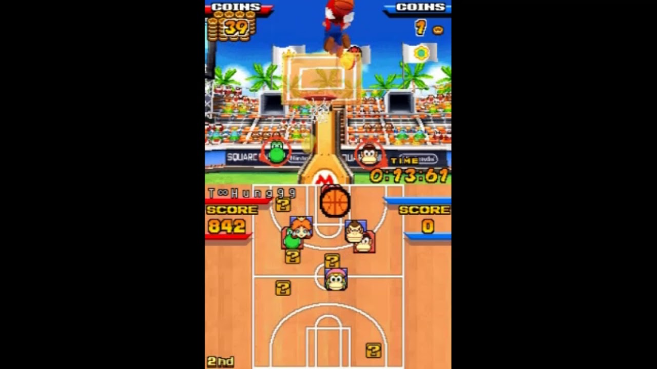 Mario Hoops 3 on 3 : Mushroom Tourney