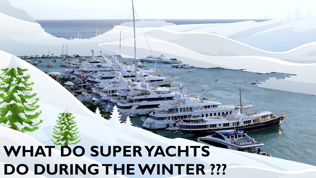 Working On A Super Yacht In Winter | Yacht Crew Life Whilst There Are No Guests On Board