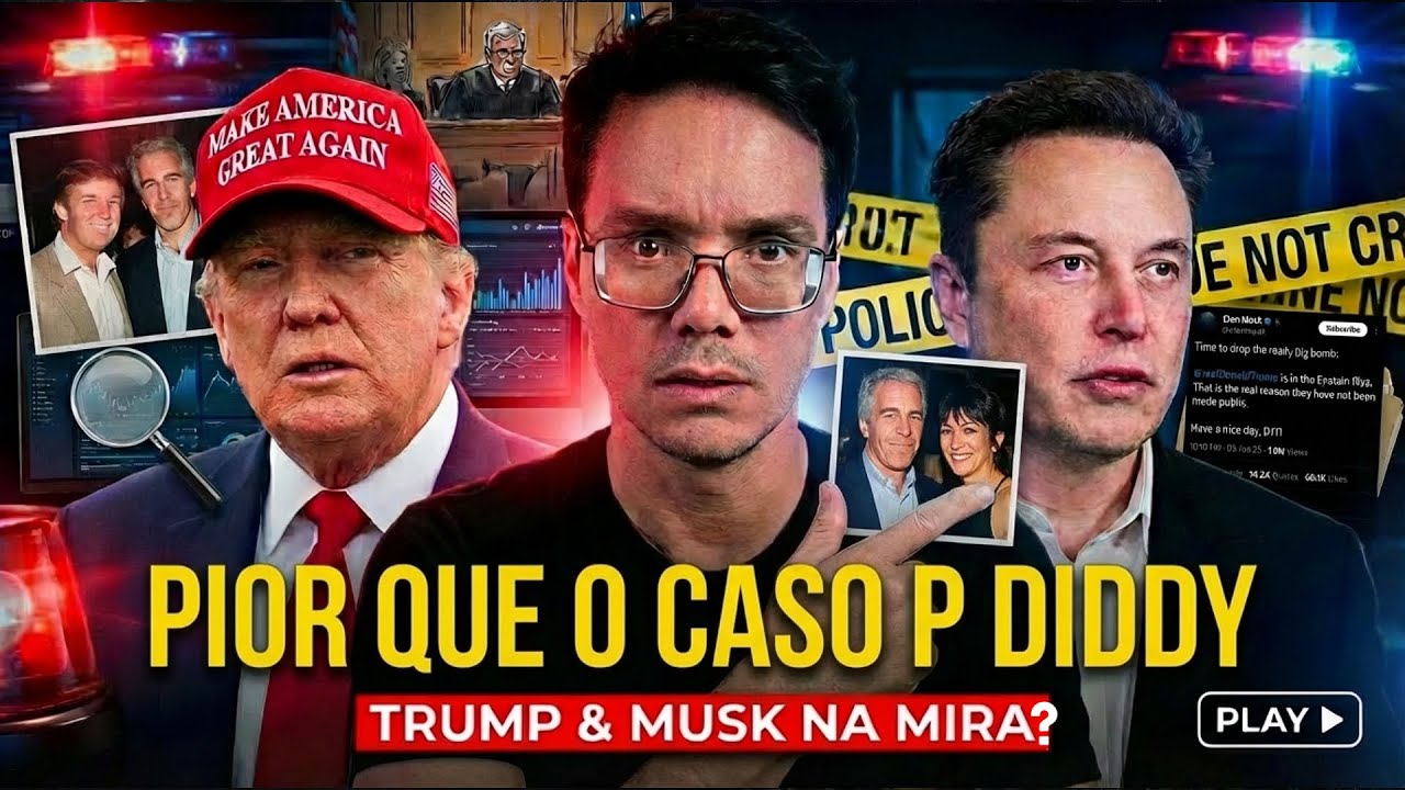 DEU RUIM! O CASO EPSTEIN FICOU MUITO PIOR... (Trump, Elon Musk e Bill Gates estão envolvidos?)