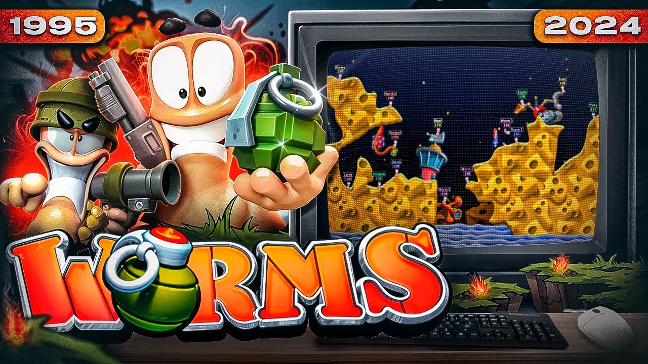 Worms - PUBG твоего детства