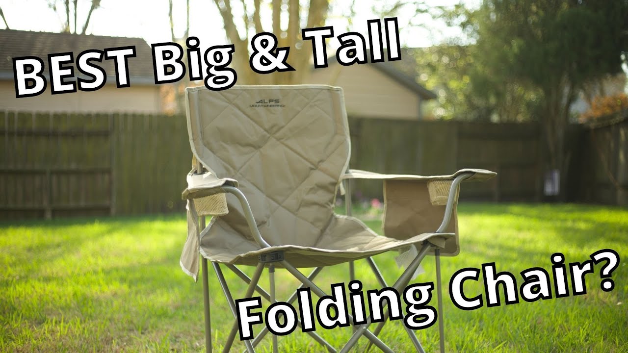 The BEST Folding Chair for Big & Tall?? ALPS King Kong Chair