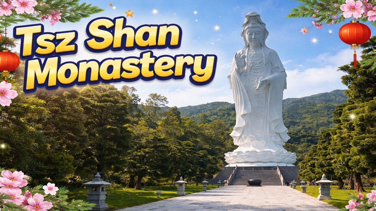 World’s Tallest Guan Yin Statue | Tsz Shan Monastery Tour | Hongkong | English Subtitle