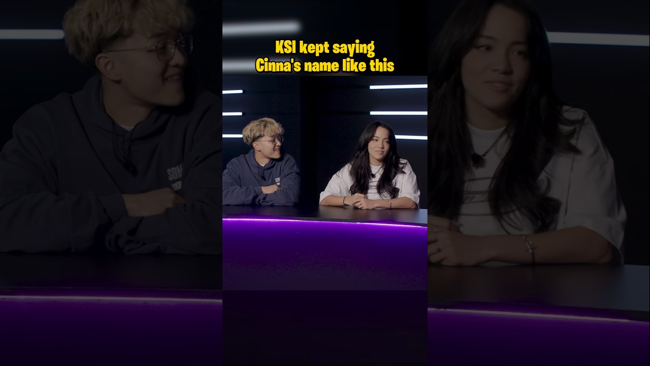 KSI Kept Saying Cinna's Name Like This...