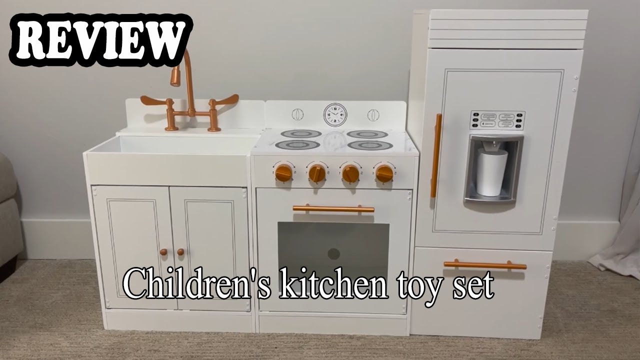 Teamson Kids Kitchen - Adorable! Honest Review Of This Kids Play Kitchen!