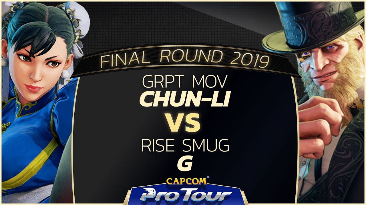 GRPT MOV (Chun-Li) vs RISE Smug (G/Balrog) - Final Round 2019 - Top 16 - CPT 2019