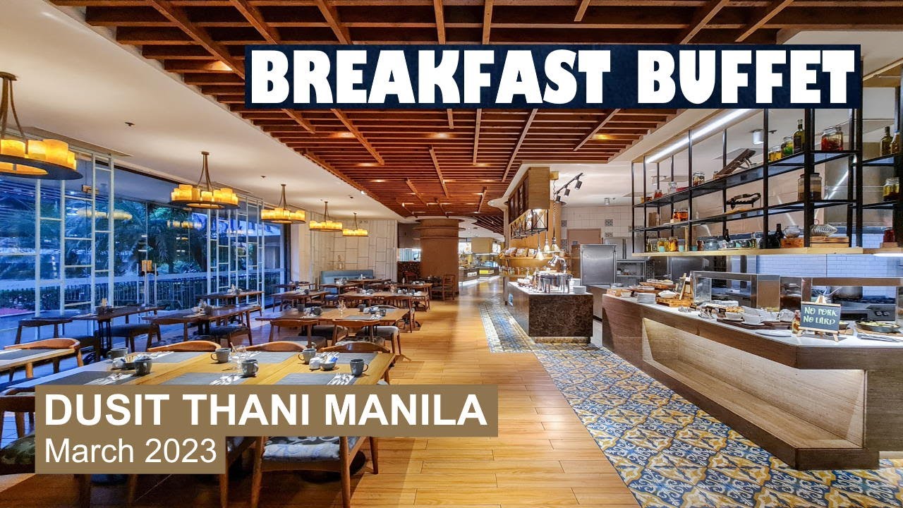 Breakfast Buffet at Dusit Thani Manila | Hotel Buffet 🇵🇭
