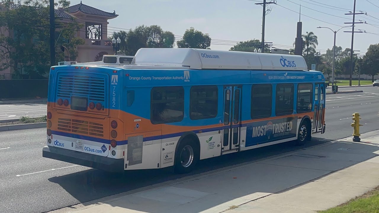 OCTA 2008 New Flyer #7582 on route 64