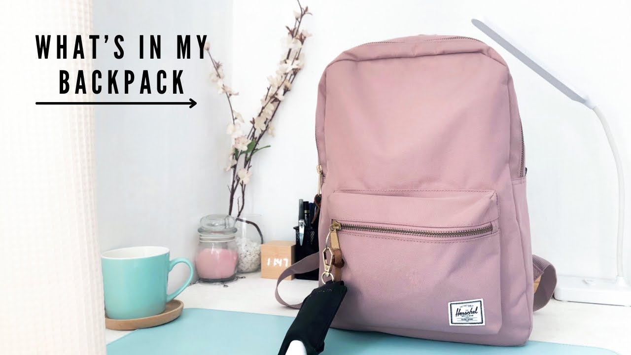 What’s in my backpack 2021 🌷 | med student edition 🩺 | Herschel Backpack
