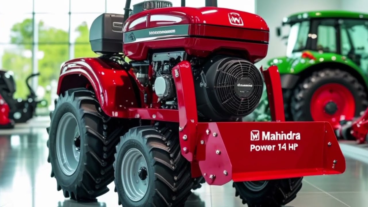 2026 Mahindra Power Tiller 14 HP 🚜 छोटے किसानों के लिए सबसे पावरफुल और माइलेज किंग मशीन!