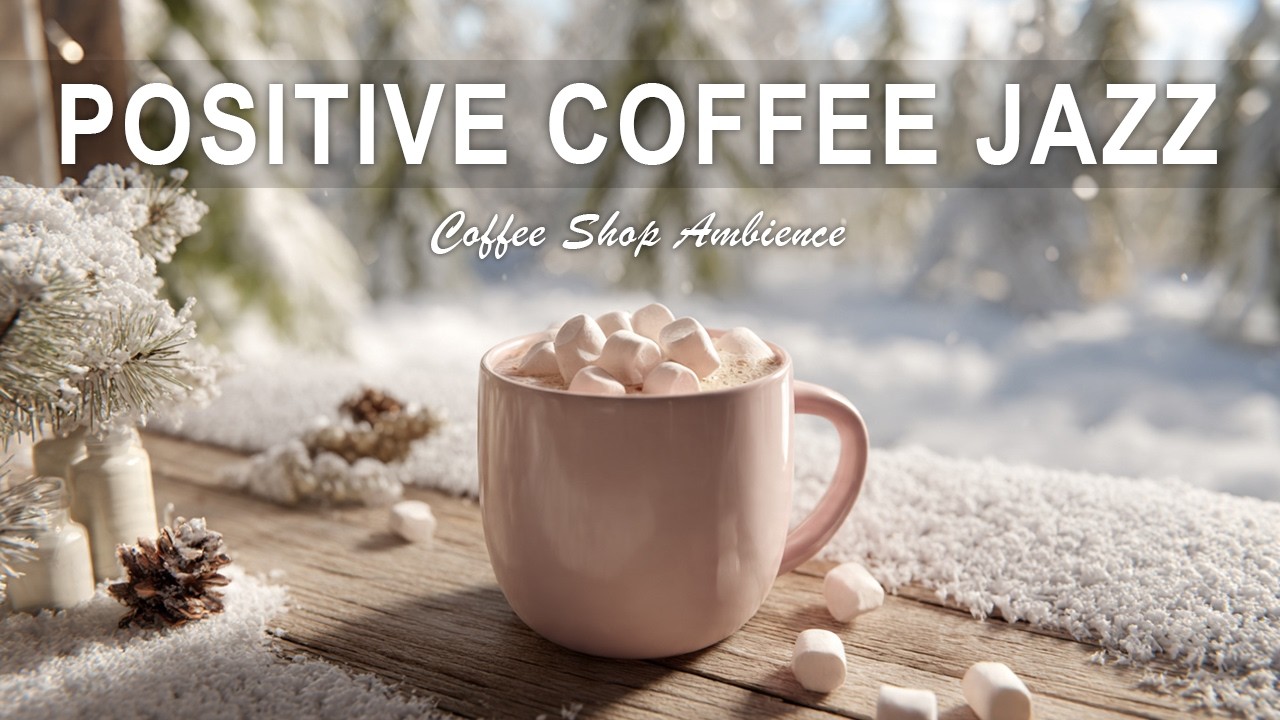 Positive  Coffee Jazz ☕ January Bossa Nova Instrumental & Relaxing Jazz Cafe Music for Studying
