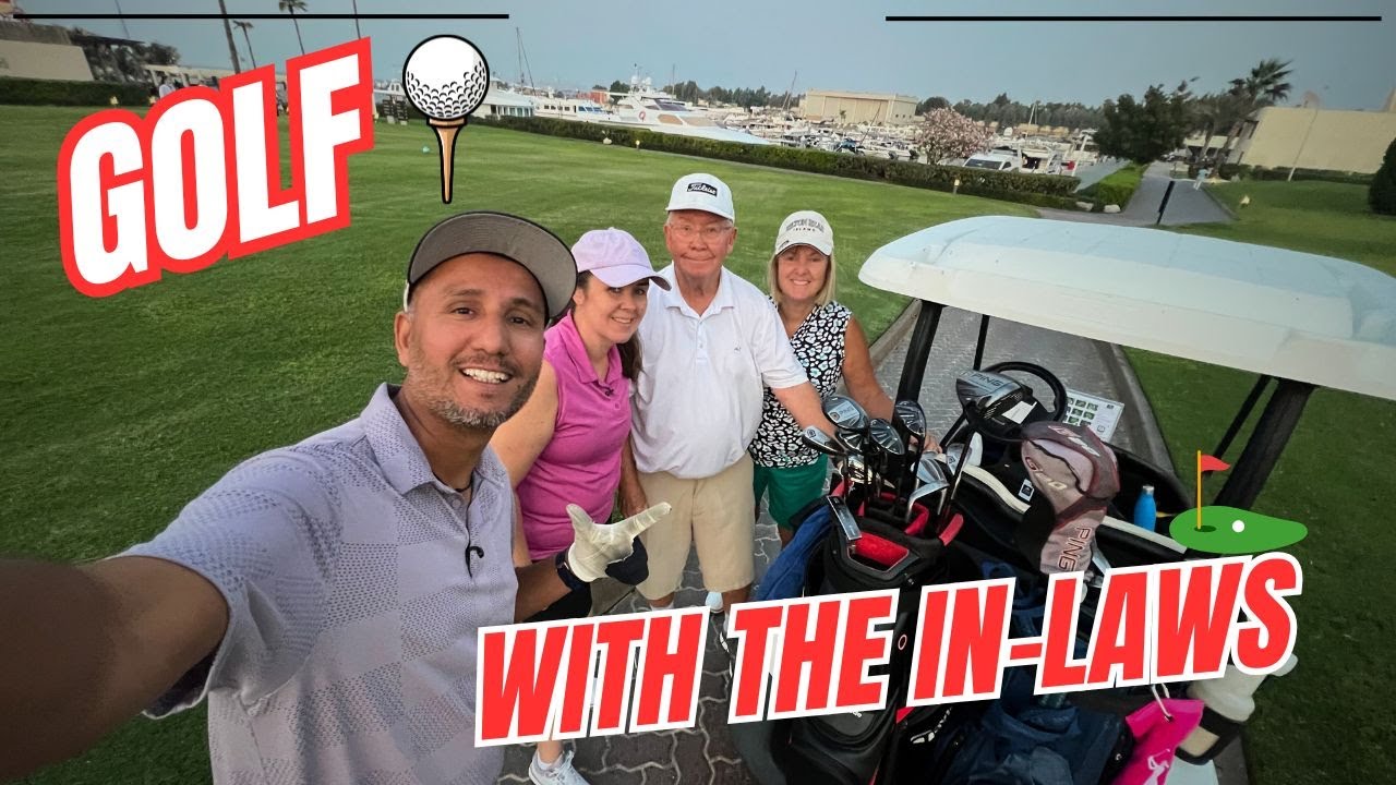 Golf Day with the British In-Laws ⛳️
