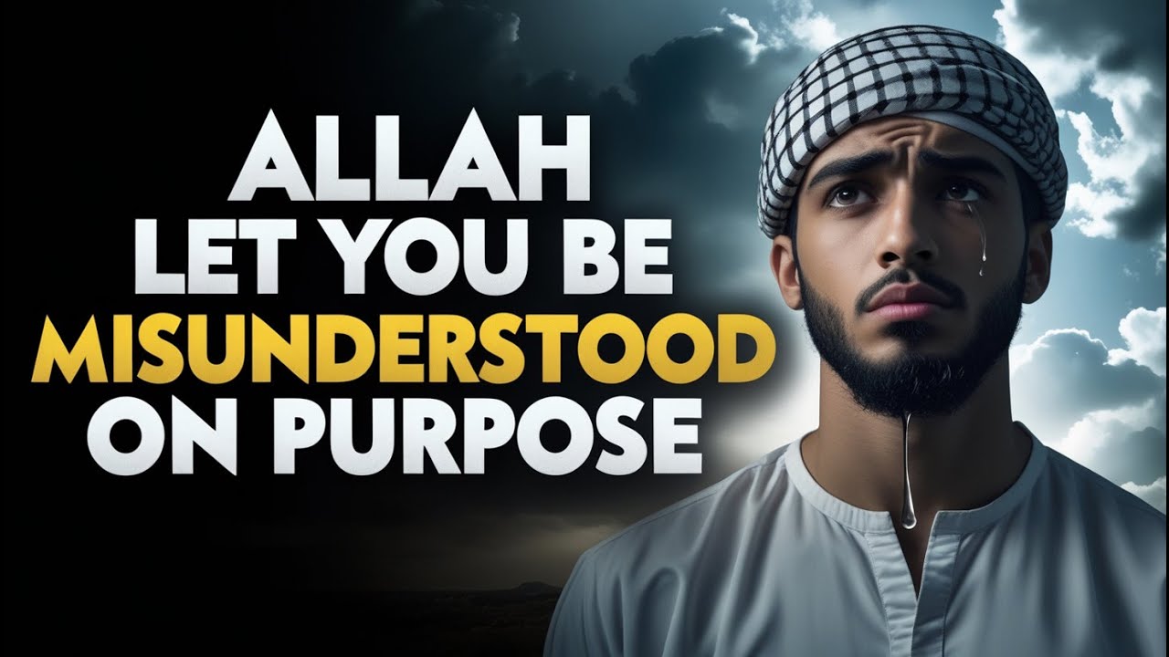Allah Let You Be Misunderstood&hellip; So You&rsquo;d Stop Explaining What He&rsquo;s Still Unfolding  ISLAM