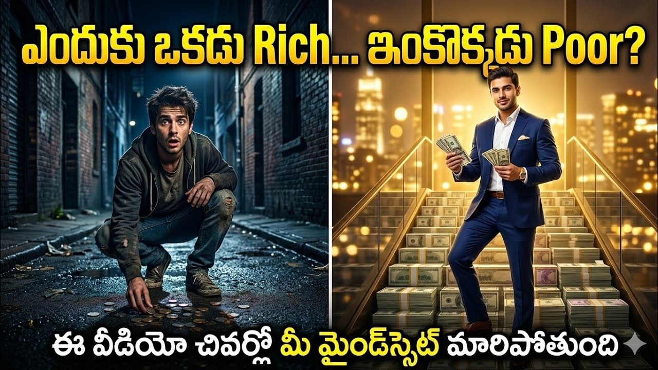 “ఎందుకు కొందరు Rich అవుతారు? Poor Mindset వల్లే! | Psychology Truth”