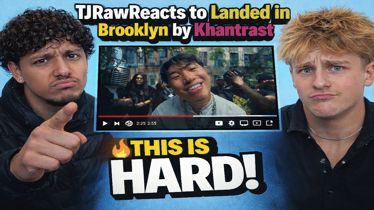 THIS IS HARD! | TJRawReacts to Landed in Brooklyn by Khantrast