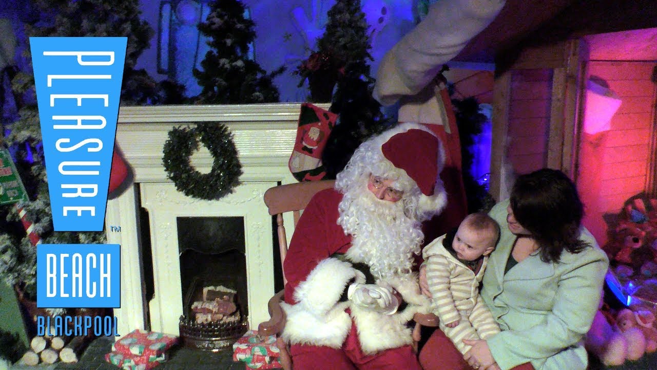 We Checked Out Santa's Grotto at Blackpool Pleasure Beach!