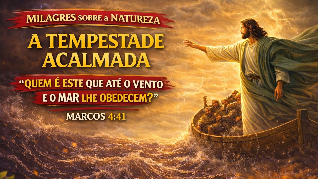 QUEM É ESTE QUE ATÉ O VENTO E O MAR OBEDECEM? 