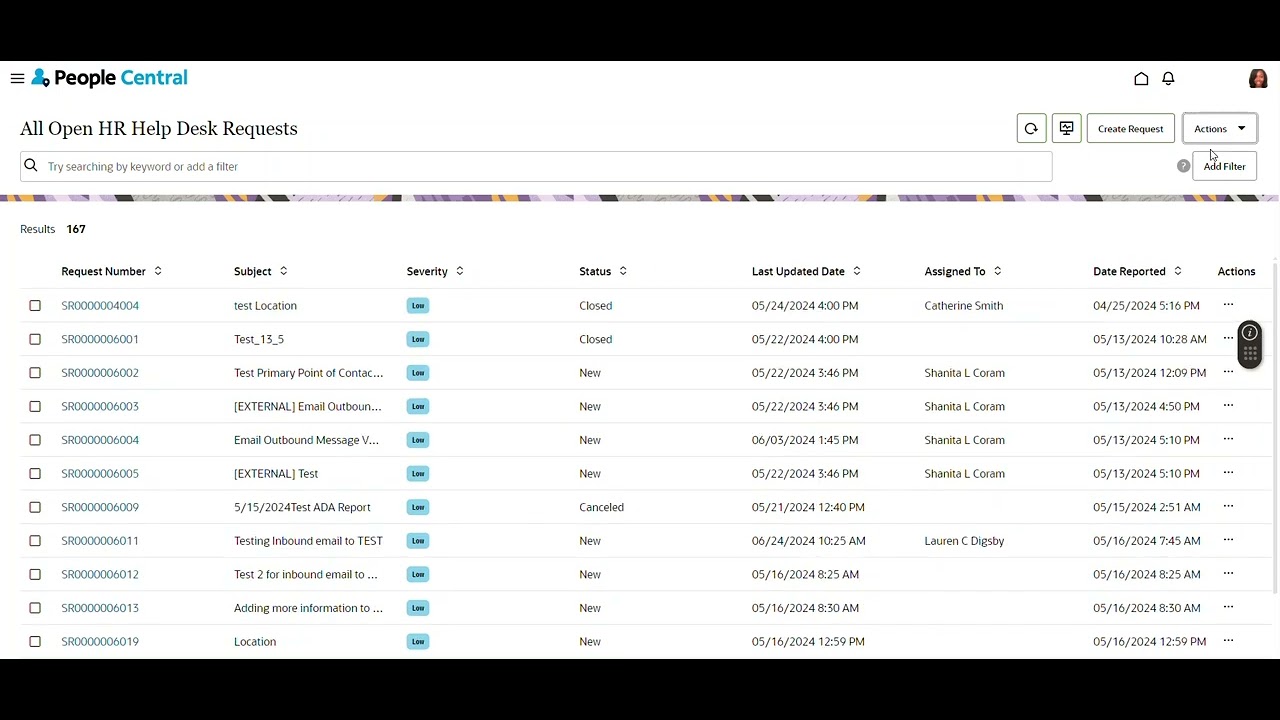 HR Help Desk Personalization