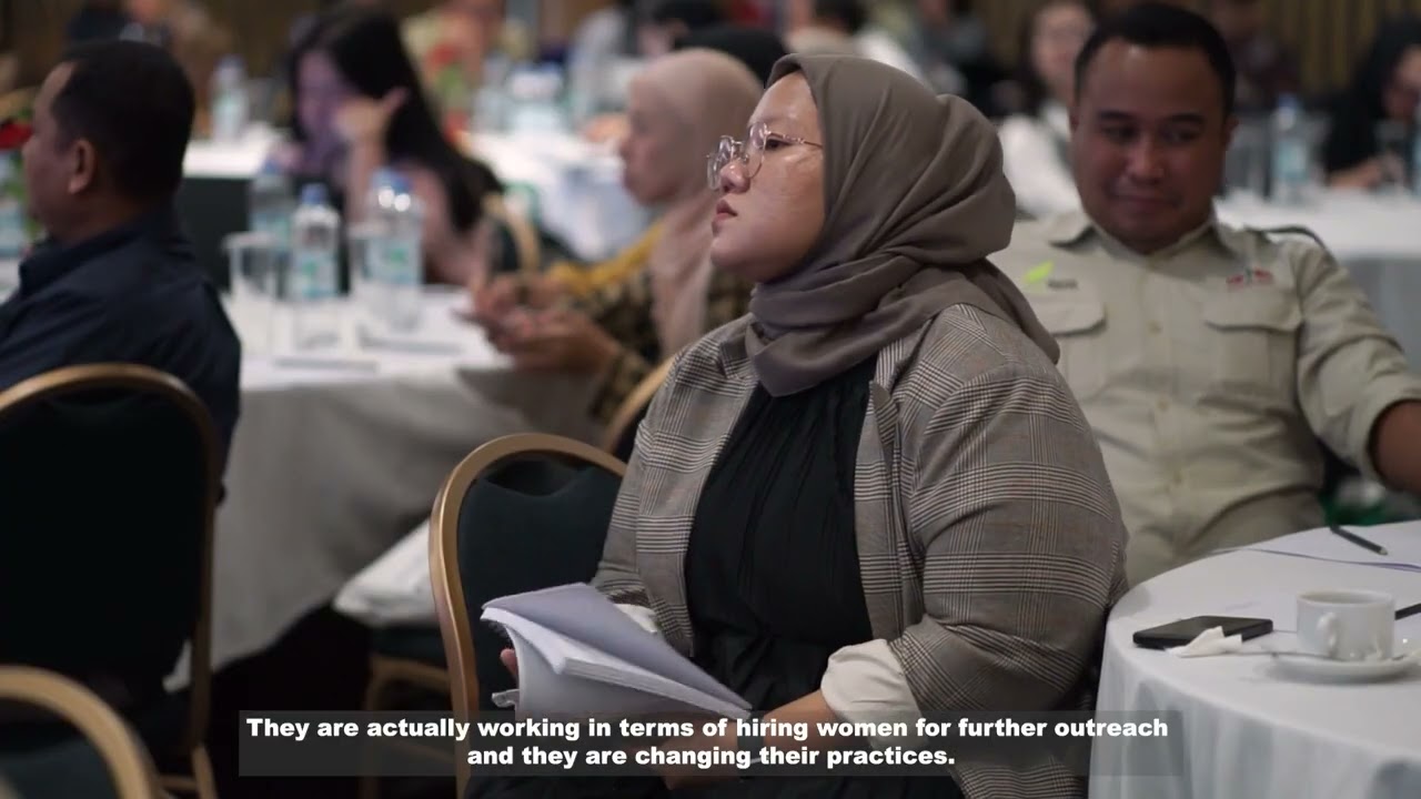 Bridging the productivity gap: reaching women farmers in Indonesia