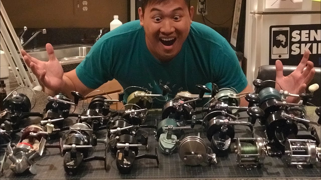 MY HUGE VINTAGE REEL COLLECTION!