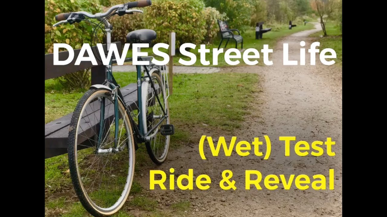 FOR SALE. Dawes Street Life, nice lugged steel commuter tourer hybrid bike. Wet test ride & reveal.