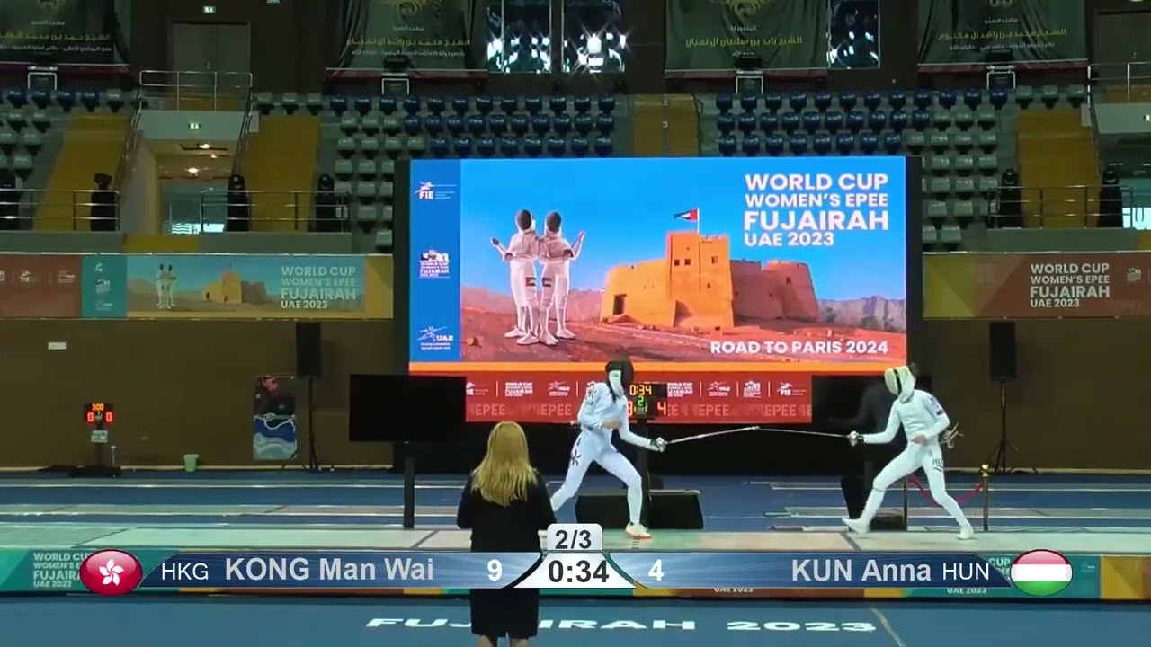 Fujairah World Cup 2023 SWE - L4 - Vivian Man Wai Kong HKG v Anna Kun  HUN