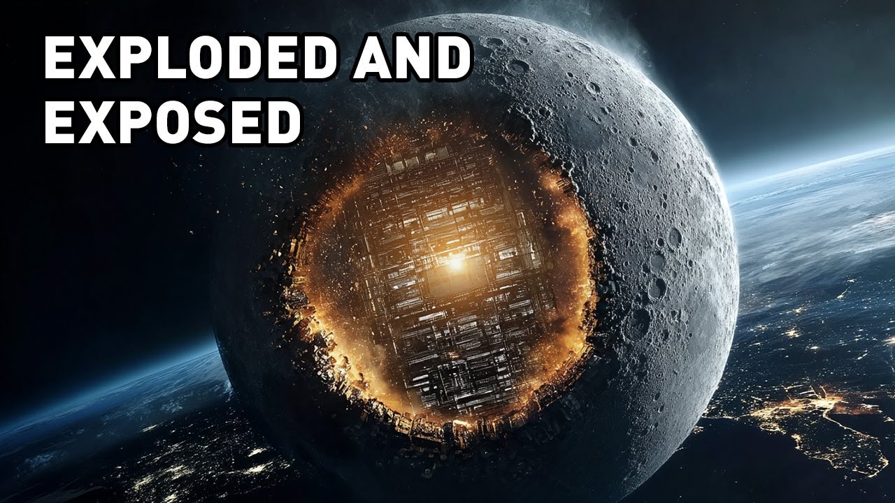 Moon Shattering Truth: Alien Base Found in Lunar Debris?