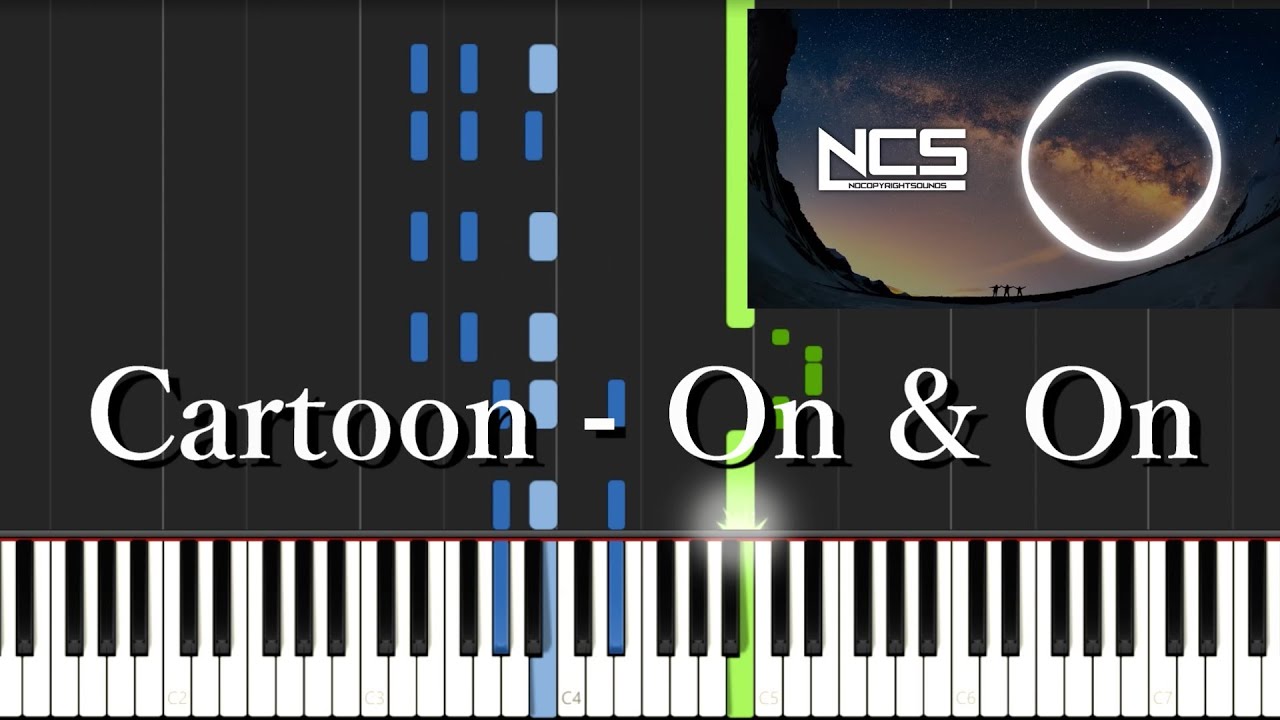 Cartoon - On & On [Piano tutorial]