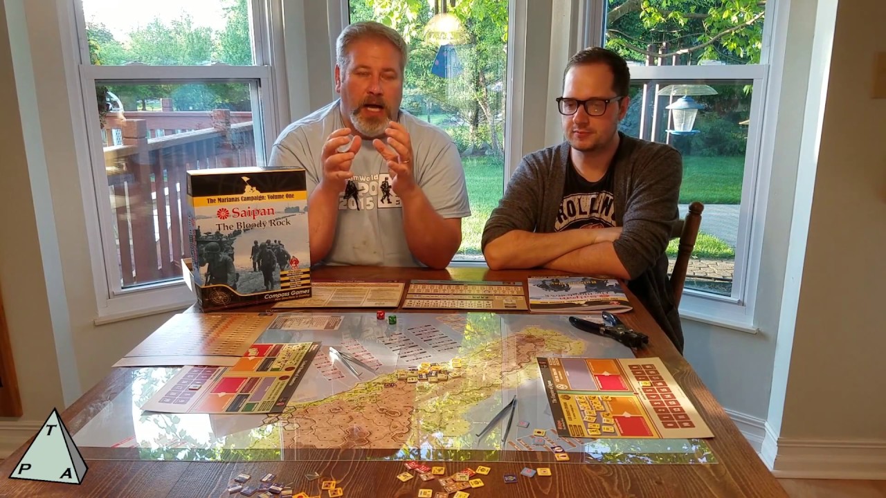 Review: Saipan The Bloody Rock from Compass Games - The Players' Aid
