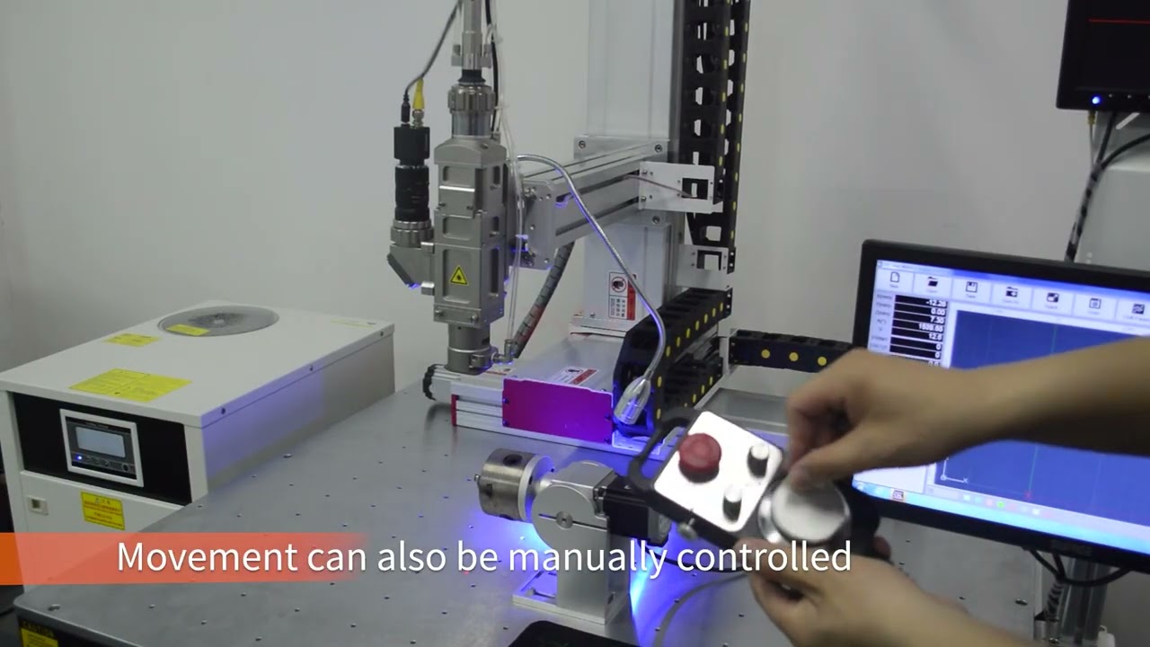 1000W Four-Axis Fiber Laser Cleaning Machine