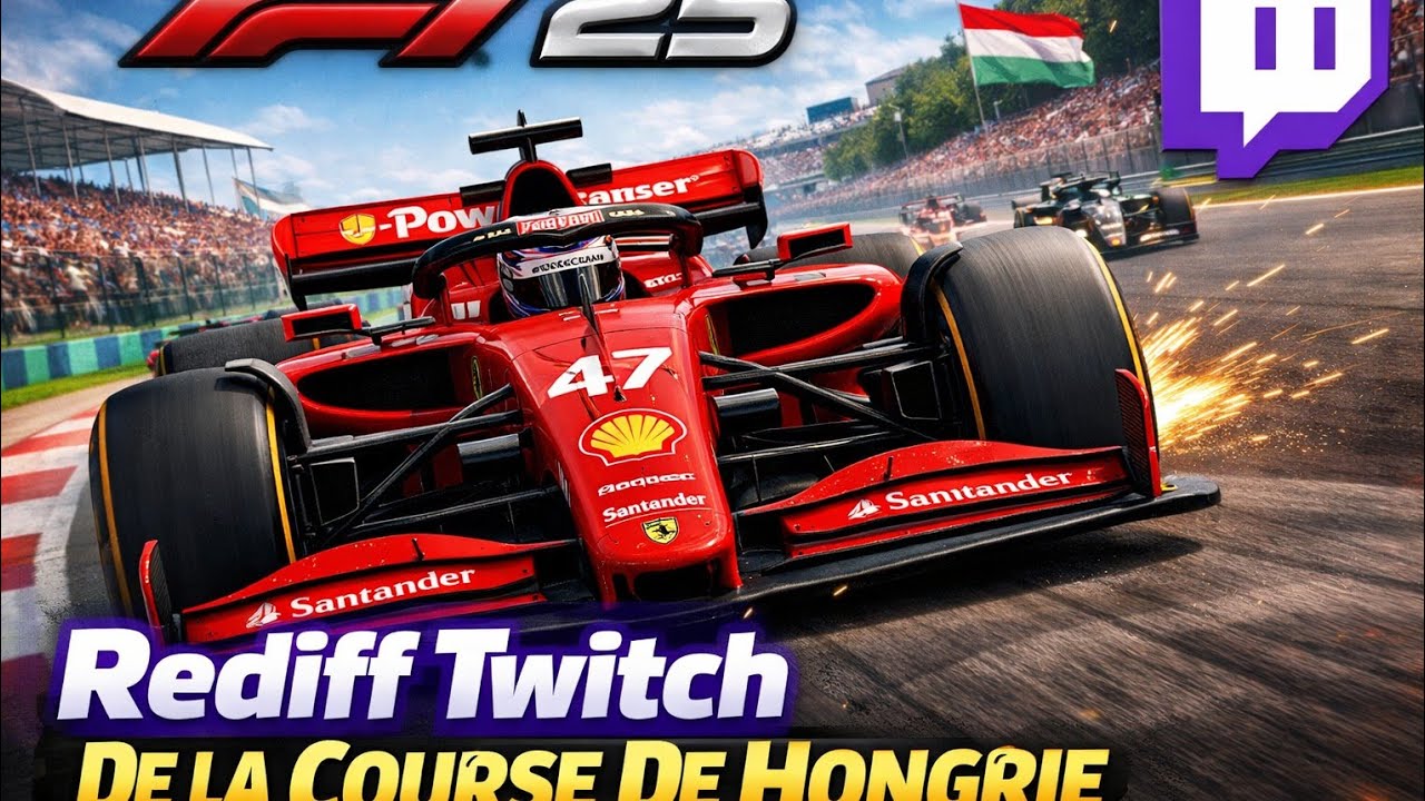Rediff du live twitch du 28/02/26 Carrière coop F1 25 avec capitaineslim1