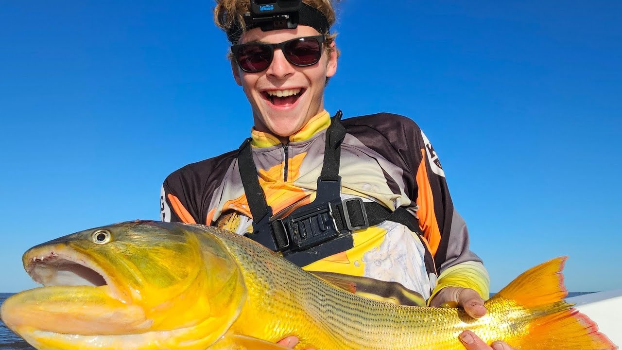Pesca en los malecones de berisso