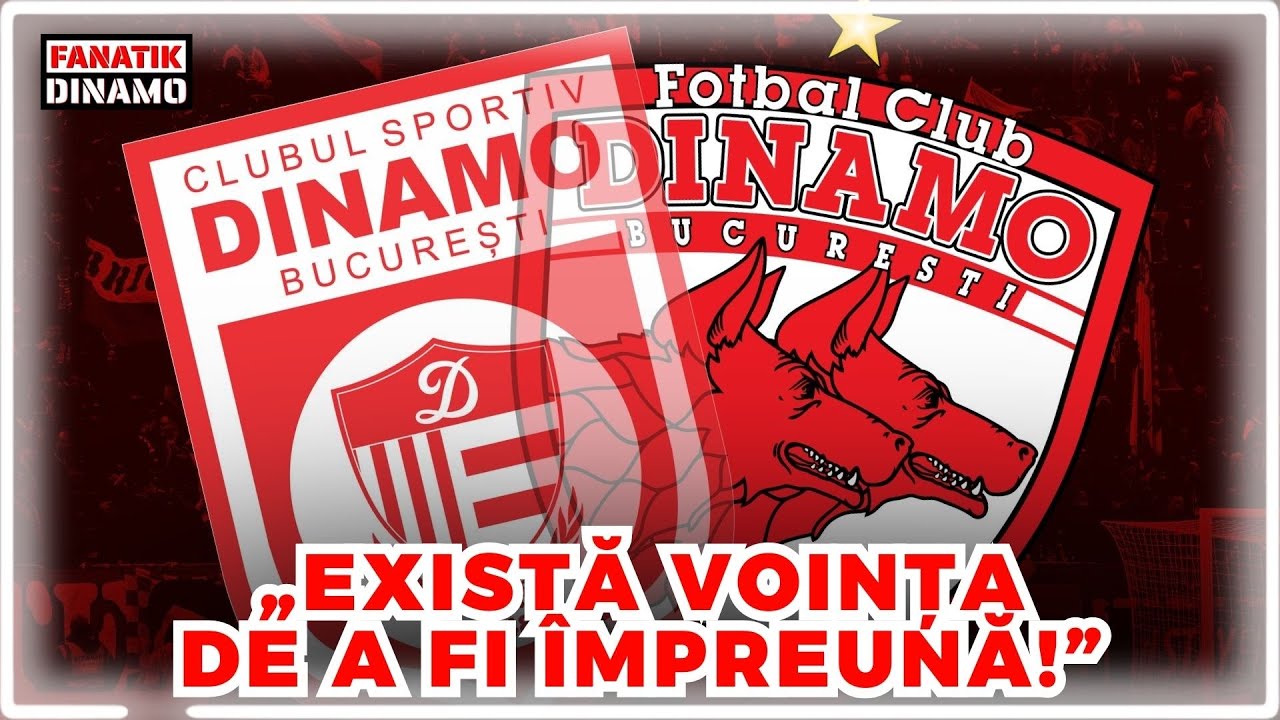 SE FACE UNIREA! ANUNT IMPORTANT pentru fanii lui Dinamo despre FUZIUNEA celor doua cluburi alb-rosii