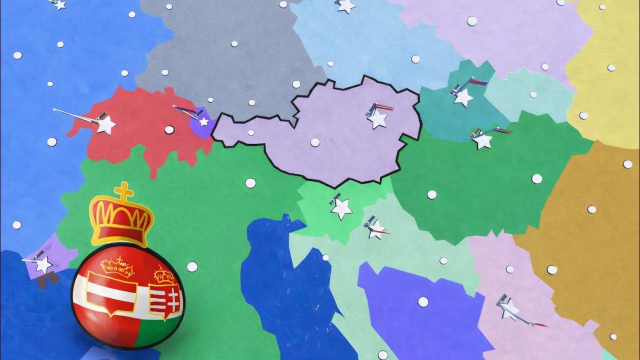 Playing as Austria in control Europe 🇦🇹