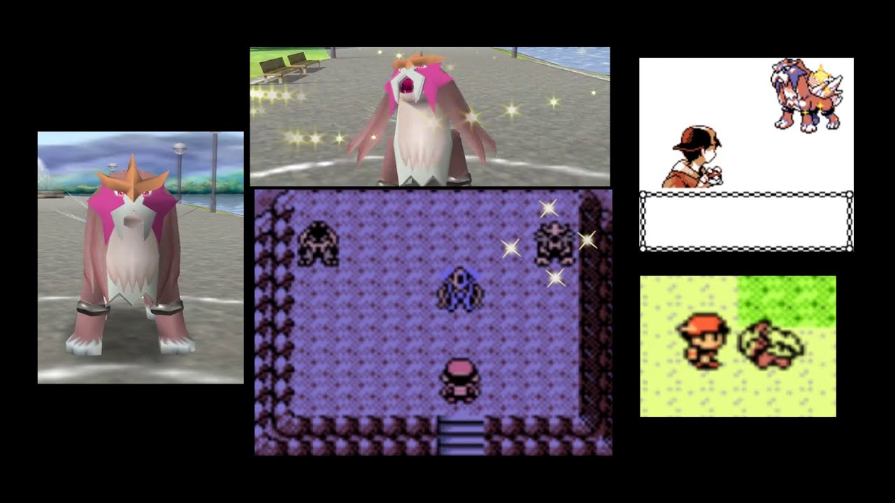 (LIVE) Shiny Entei in Crystal Clear after ~2500SRs (7500 seen) + Pokemon Stadium 2 showcase!