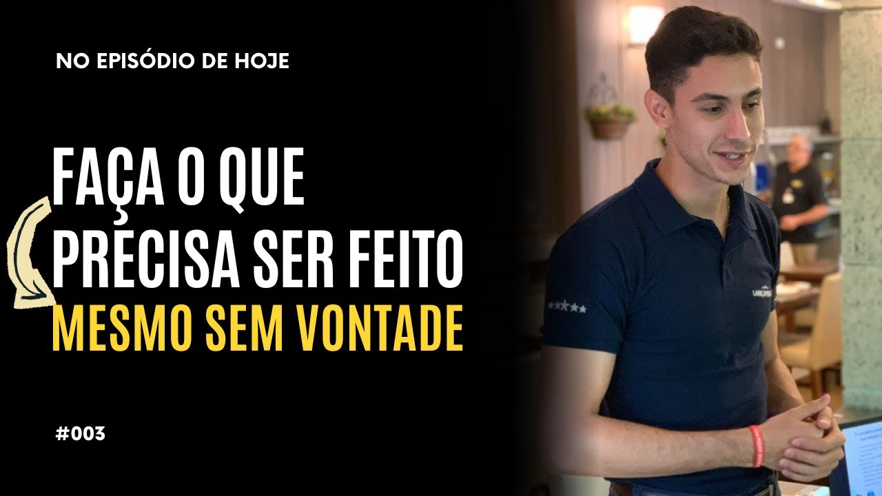 Motivação acaba. Disciplina constrói.